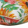 2pc 18.5" Outdoor/Indoor Throw Pillow Set Sunflowers Sunburst Yellow - Pillow Perfect: Patio & Decorative Accents - 2 of 4