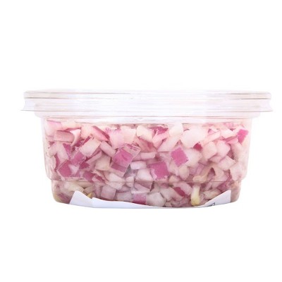 Crazy Fresh Diced Red Onion - 6oz