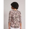 Petite Printed Keyhole Neckline Top - 3 of 3