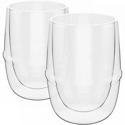 Zwilling Sorrento Double-Wall White Wine Glasses, Set of 2 +