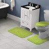 3pc Traditional Washable Nylon Bath Rug Set - Garland - 2 of 4