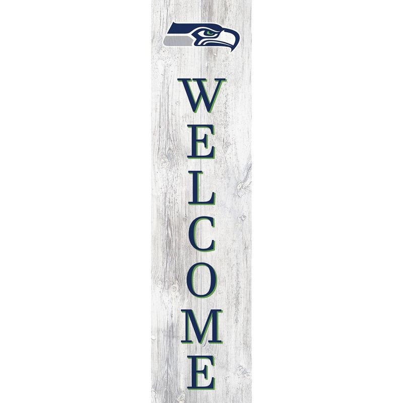 NFL Seattle Seahawks 48&#34; Welcome Leaner, 1 of 4
