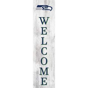 NFL Seattle Seahawks 48" Welcome Leaner
