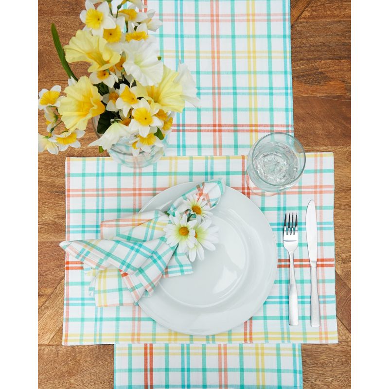 C&F Home Bunny Trail Plaid Table Runner, 3 of 5