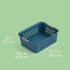 IRIS USA Plastic Storage Basket, Shelf Basket Organizer for Pantries - 2 of 4