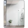 30"x40"  Rectangular Bathroom Vanity Mirror with Aluminium Frame, Modern Wall-Mounted Mirror for Bathroom – The Pop Home - 3 of 4