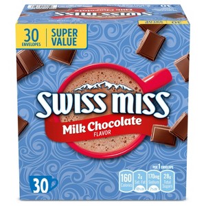 Swiss Miss Hot Milk Chocolate - 41.4oz/30ct - 1 of 4
