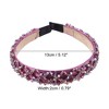 Unique Bargains Women's Bling Rhinestone Headband 0.79 Inch Wide 1 Pc - 4 of 4