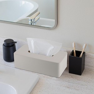 Evideco French Home Goods Minimalist Tissue Box Cover - 1 of 4