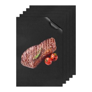 Unique Bargains M Nonstick Reusable Sheet Liner Grilling Mats - 1 of 4