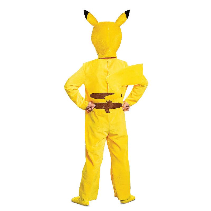 Disguise Toddler Boys' Pokemon Pikachu Jumpsuit Costume, 2 of 3