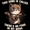 Men's Design By Humans Cat Song By EduEly T-Shirt - 2 of 4