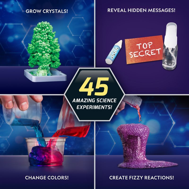 NATIONAL GEOGRAPHIC Amazing Chemistry Set - Mega Chemistry Kit with Over 15 Science Experiments, Make Glowing Worms, a Crystal Tree, Fizzy Solutions, and More, 6 of 8