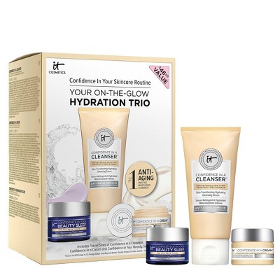 IT Cosmetics Your On-The-Glow Hydration Trio Skincare Set - 3ct/2.67oz - Ulta Beauty