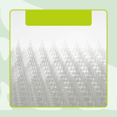Homarden Transparent Outdoor Cat Repellent Scat Mat Set of 6