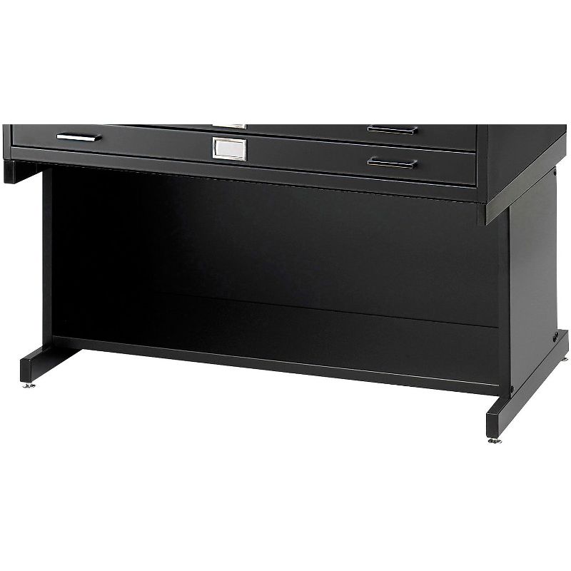 Safco High Base for 4994 Flat File Cabinet 4975BL, 1 of 2