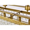 Elegant Lighting Nordic 6 - Light Pendant in  Brass - 3 of 4