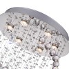 CWI Lighting Spiral 6 Light Flush Mount With Chrome Finish - 2 of 4
