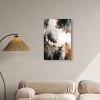 Art Remedy Abstract Waterfall Brown Earthy Abstract Wall Art Unframed - 2 of 4