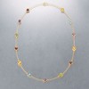 Ross-Simons 8.40 ct. t.w. Multi-Stone Station Necklace in 18kt Gold Over Sterling - 3 of 4