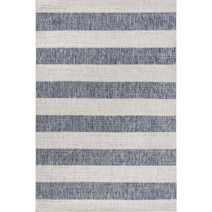 Nuloom Briaana Striped Indoor/Outdoor Area Rug - 1 of 4