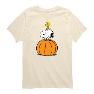 Boys' - Peanuts - Snoopy Woodstock Pumpkin - 1 of 4