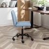 APRILSOUL 29.75"Masar Fabric Swivel Office Chair - 3 of 4