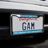 Delaware State University School Logo Full Size Standard License Plate Metal Frame - 2 of 4