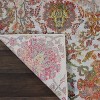 Global Vintage GLB06 Ivory/Blue Area Rug Colorful Vintage Damask By Nourison - 3 of 4