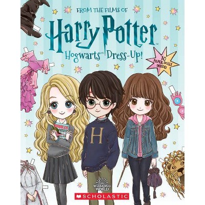 Harry Potter: Magical Art Coloring Book - (Paperback)