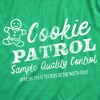 Womens Funny T Shirts Cookie Patrol Sarcastic Christmas Cookies Graphic Novelty Tee For Ladies - Crazy Dog Women's T Shirt Gift For Christmas - 2 of 4