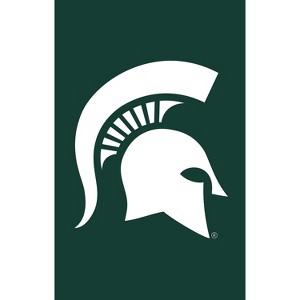 Evergreen NCAA Michigan State University Garden Applique Flag 12.5 x 18 Inches Indoor Outdoor Decor - 1 of 2