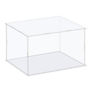 Unique Bargains Acrylic Dustproof Handmade Collectibles Memorabilia Display Case - 1 of 3