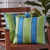 Kensington Garden 2pk 17"x17" Square Outdoor Throw Pillows - 2 of 4