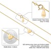 Turandoss S925 Sterling Silver Heart Initial Necklace for Women Girls, 18K Gold Letter Pendant Necklace, Gold Jewelry for Women, Gifts for Girls, 16+3 - 4 of 4