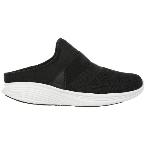 MBT Men's Taka Black Slip Ons,12