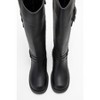 Sia - Black Stretch-Panel Flat Knee-High Boot (Women) | Prologue Shoes - 2 of 4