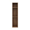 Nexera Queen Marconi Headboard Brown Oak: Engineered Wood with Side Storage Shelves - 3 of 4