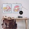 Stupell Industries Groovy Floral Mushrooms, 24" x 24" - 3 of 4