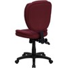 Emma and Oliver Mid-Back Multifunction Pillow Top Swivel Ergonomic Task Office Chair - 2 of 4