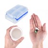 Unique Bargains 8 Grids 3 Fold Pill Case 1 Pc - 4 of 4