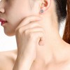 Stylish Halo Stud Earrings with a Gleaming Design and Sparkling Detail for a Chic and Modern Touch - 3 of 3