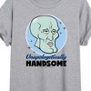 Women's - SpongeBob SquarePants - Unapologetically Handsome Oversized Graphic T-Shirt - 2 of 4