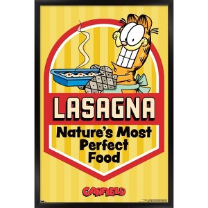 Trends International Garfield - Lasagna Framed Wall Poster Prints - 1 of 4