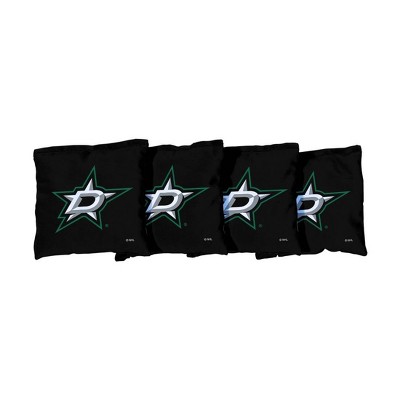 NHL Dallas Stars Corn-Filled Cornhole Bags Black - 4pk