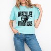 Simply Sage Market What's Life Without Goals Boxy Crop Top - 2 of 4