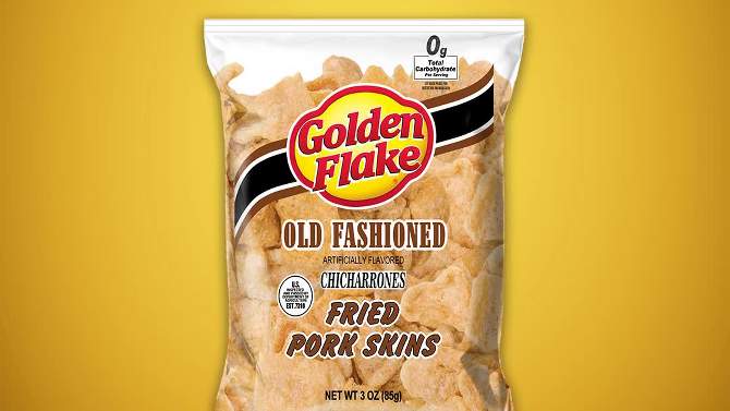 Golden Flake Old Fashioned Fried Pork Skins - 3oz, 2 of 5, play video