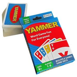 Yammer® Word Card Game, Fun Family Word Game for Adults, Kids, Game Night, 1-6 Players, Ages 8+ - 1 of 4