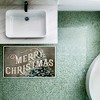 Stupell Industries Vintage Merry Christmas Greeting Printed Plush Bath Mat And Bath Rug, Design By Kim Allen, 18"X30" - 3 of 4