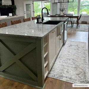 Hauteloom Rudo Flat Pile Washable Rug - 1 of 4